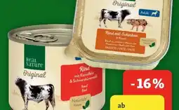 Fressnapf Real Nature Hunde Nassnahrung Original Angebot