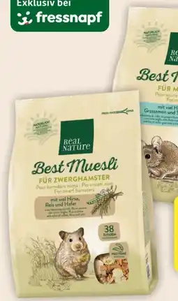 Fressnapf Real Nature Best Muesli Angebot