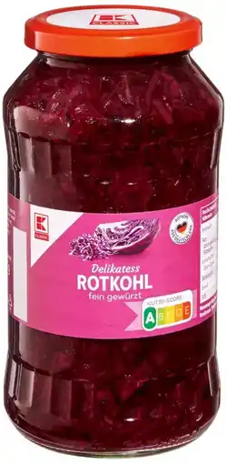 Kaufland K-Classic Delikatess-Rotkohl Angebot