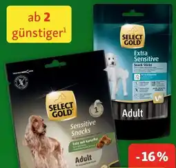 Fressnapf SelectGold Sensitive Snacks Angebot