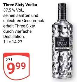 Globus Three Sixty Vodka Angebot