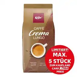 Kaufland Käfer Kaffee Caffè Crema Lungo Angebot