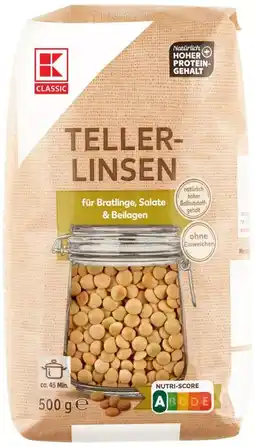Kaufland K-Classic Linsen Angebot