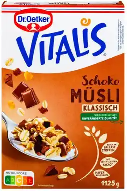 Kaufland Dr. Oetker Vitalis Schoko Müsli klassisch Angebot