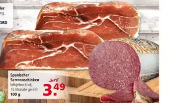 Multi Markt Spanischer Serranoschinken 100g Angebot