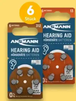 Kaufland Ansmann Hörgerätebatterien 312/PR41 Angebot