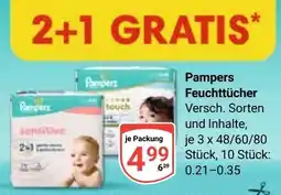 Globus Pampers Feuchttücher Angebot