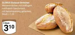 Globus GLOBUS Elsässer Brötchen Angebot