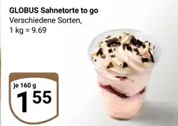 Globus GLOBUS Sahnetorte to go Angebot