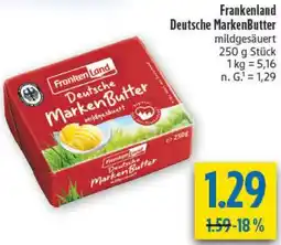 diska Frankenland Deutsche MarkenButter Angebot