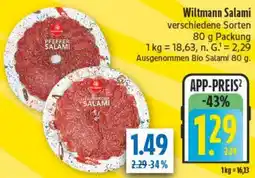 diska Wiltmann Salami Angebot