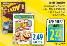 diska Nestlé Cerealien Angebot