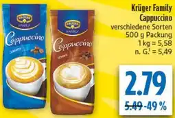 diska Krüger Family Cappuccino Angebot