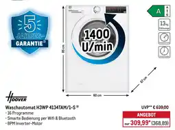METRO HOOVER Waschautomat H3WP 4134TAM/1-S Angebot