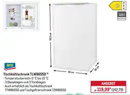 METRO aro Tischkühlschrank TLW8655D Angebot