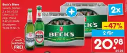 Netto Marken-Discount Beck's biere Angebot