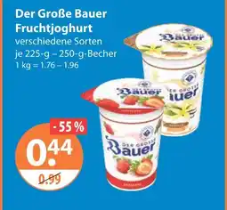 V Markt Bauer der große bauer fruchtjoghurt Angebot