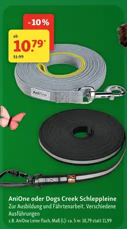 Fressnapf Anione oder dogs creek schleppleine Angebot