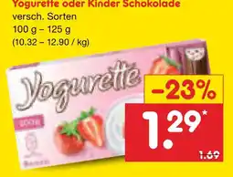 Netto Marken-Discount Yogurette schokolade Angebot