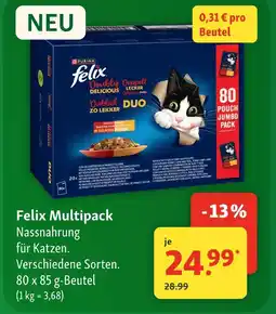 Fressnapf Felix multipack Angebot