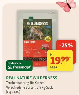 Fressnapf Real nature wilderness Angebot