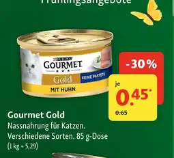 Fressnapf Purina gourmet gold Angebot