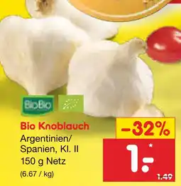 Netto Marken-Discount Biobio bio knoblauch Angebot