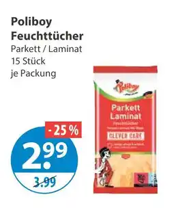 V Markt Poliboy feuchttücher Angebot