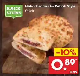 Netto Marken-Discount Backstube hähnchentasche kebab style Angebot