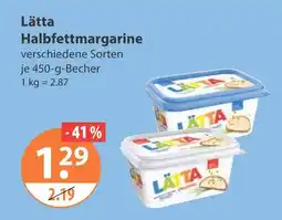V Markt Lätta halbfettmargarine Angebot