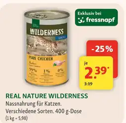 Fressnapf Real nature wilderness pure chicken Angebot