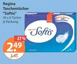 V Markt Regina taschentücher softis Angebot