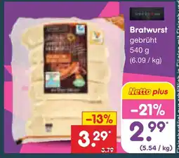 Netto Marken-Discount Bratwurst gebrüht Angebot