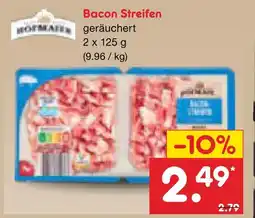 Netto Marken-Discount Bacon streifen Angebot
