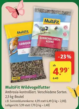 Fressnapf Multifit sonnenblumenkerne Angebot