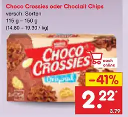 Netto Marken-Discount Choco crossies Angebot