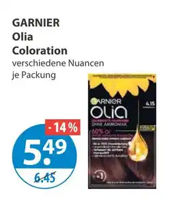 V Markt Garnier olia coloration Angebot