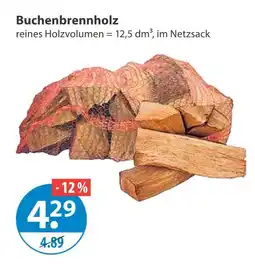 V Markt Buchenbrennholz Angebot