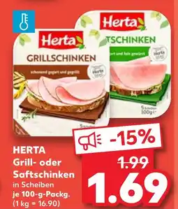 Kaufland Herta grillschinken Angebot