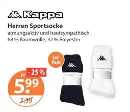 V Markt Kappa herren sportsocke Angebot