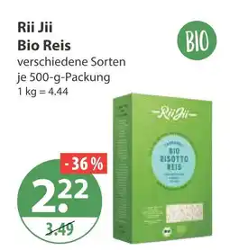 V Markt Rii jii bio reis Angebot