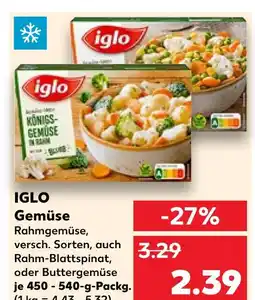 Kaufland Iglo gemüse rahmgemüse Angebot