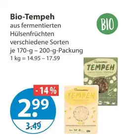 V Markt Bio-tempeh Angebot