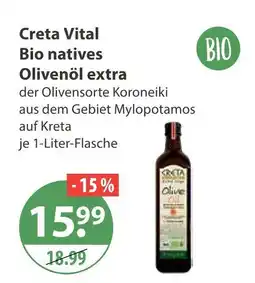 V Markt Creta vital bio natives olivenöl extra Angebot