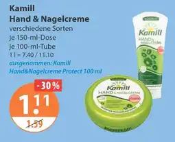 V Markt Kamill hand & nagelcreme Angebot