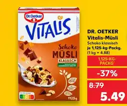 Kaufland Dr. oetker vitalis-müsli schoko klassisch Angebot