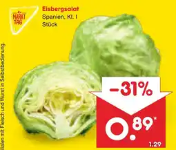 Netto Marken-Discount Markttag eisbergsalat Angebot