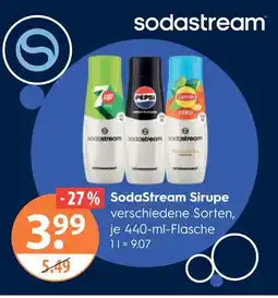 V Markt Sodastream sirup 7up Angebot
