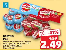Kaufland Babybel mini original Angebot