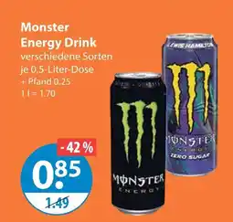 V Markt Monster energy drink Angebot
